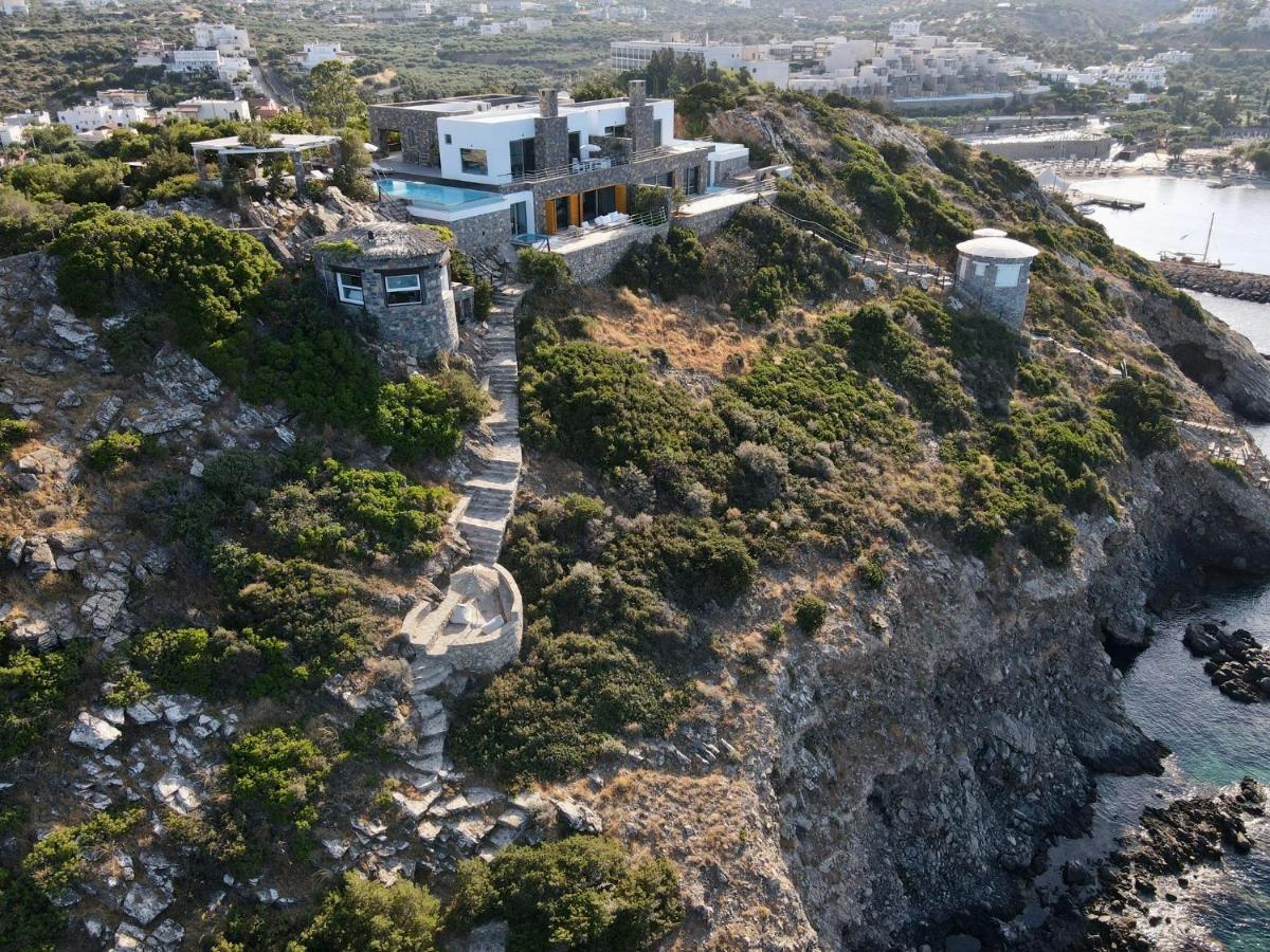 Villa Aiolos: Above The Sea, Within Agios Nikolaos Zewnętrze zdjęcie