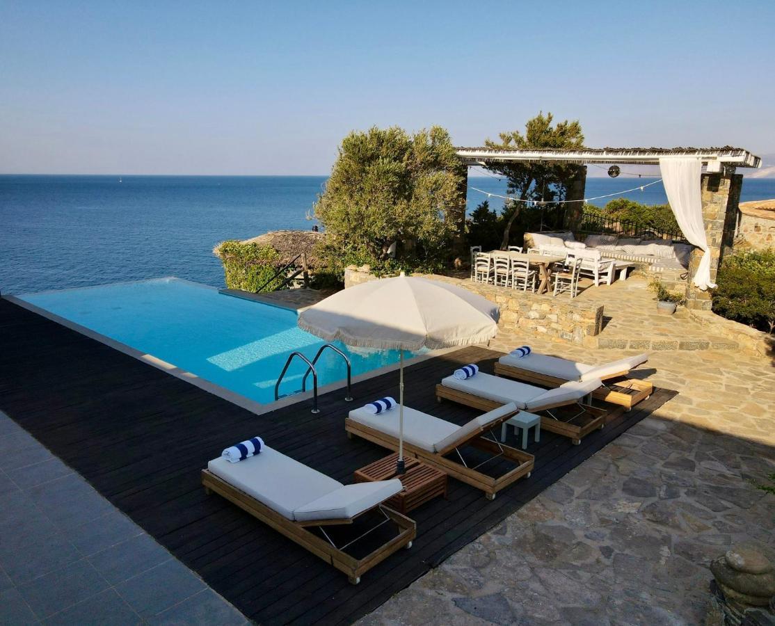 Villa Aiolos: Above The Sea, Within Agios Nikolaos Zewnętrze zdjęcie